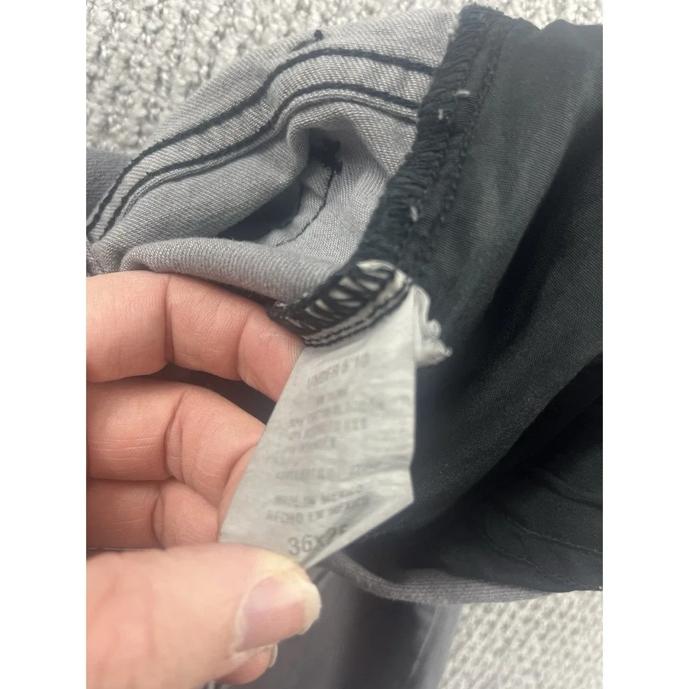 Under 510 Bruce Jeans Mens 36x25 Gray Slim Fit Stretch U-510 Casual Denim Work
